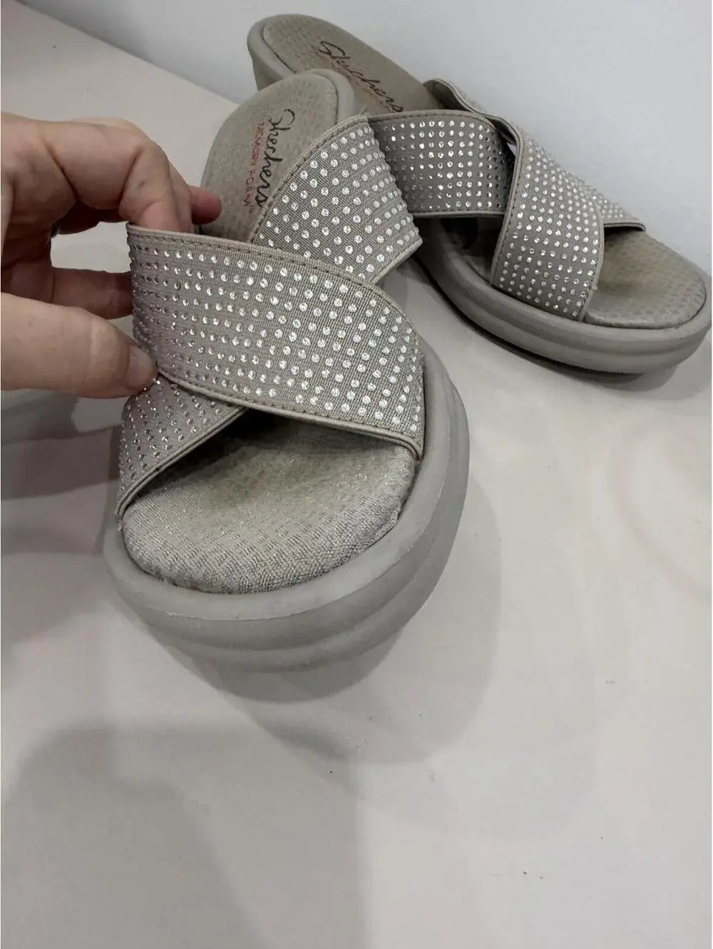Skechers wedge sandals